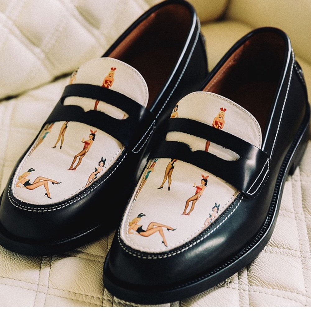 GUC Duke + Dexter Playboy collab loafers size 12